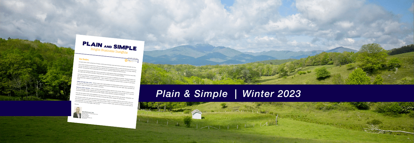 Plain & Simple | Winter 2023 | Ohio Rolling Hills