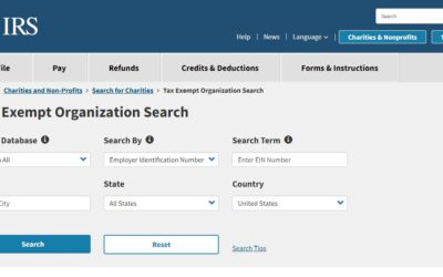 Searching for a Tax Exempt Organization?