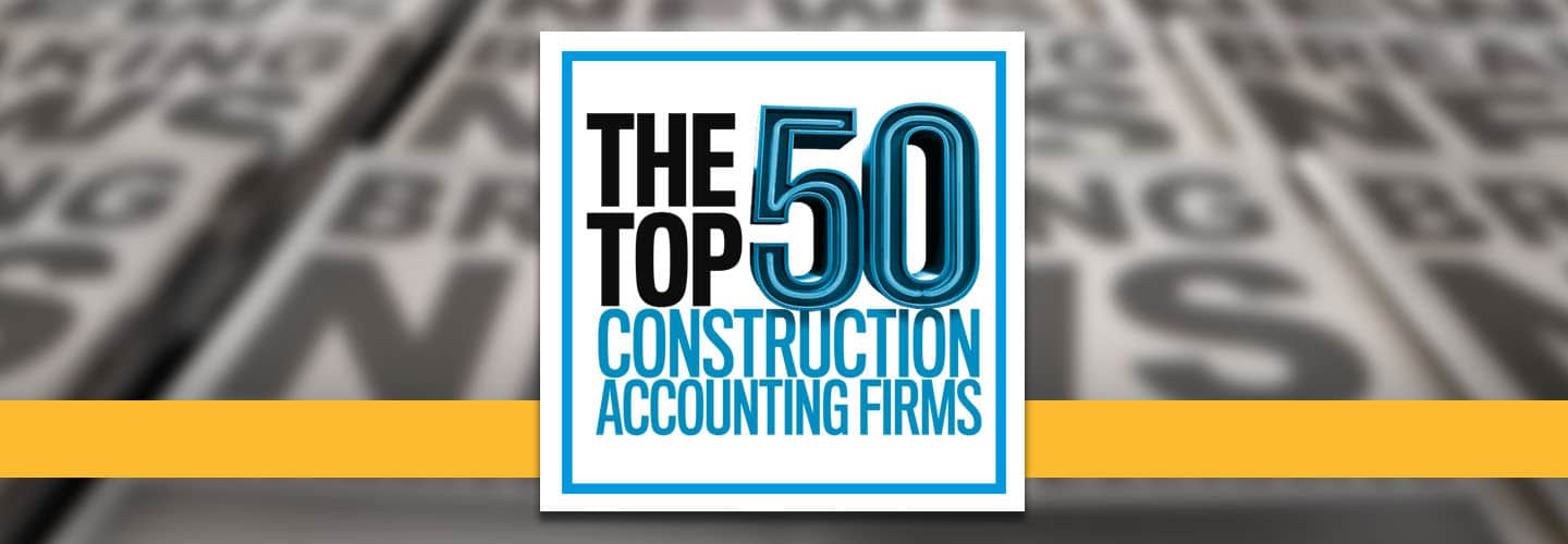 Top 50 Construction Firm | Rea & Associates | Ohio CPA Firm