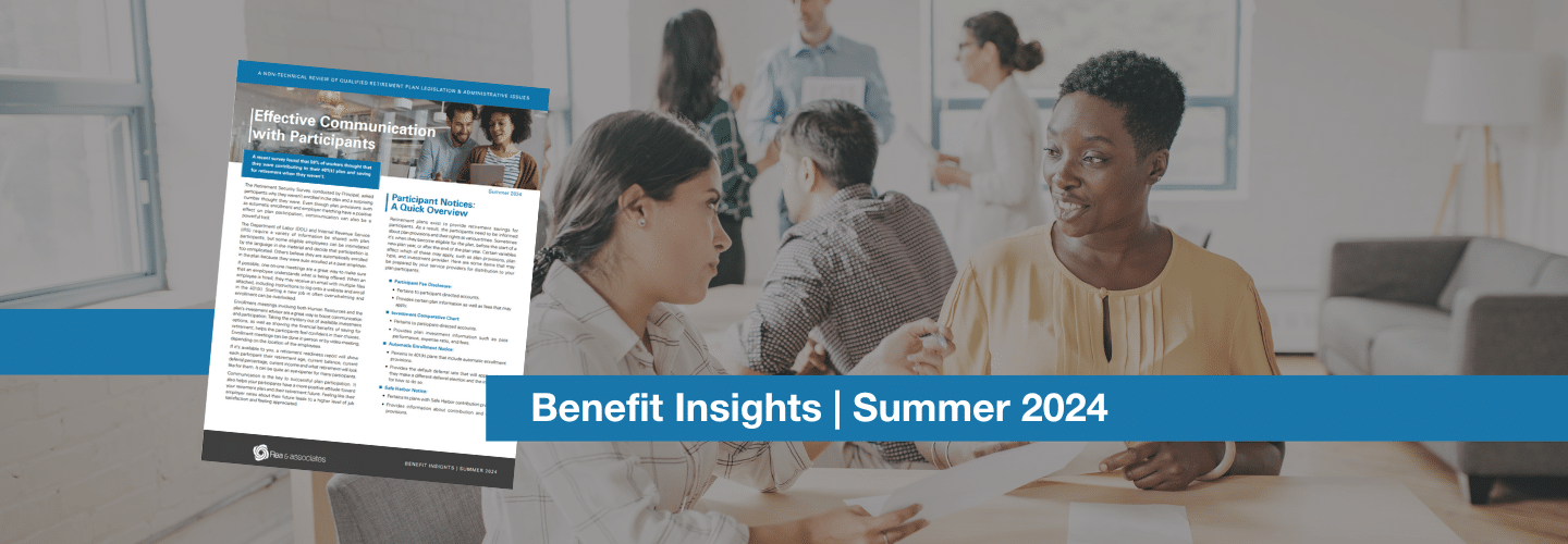 Benefit Insights Cover | Summer 2024