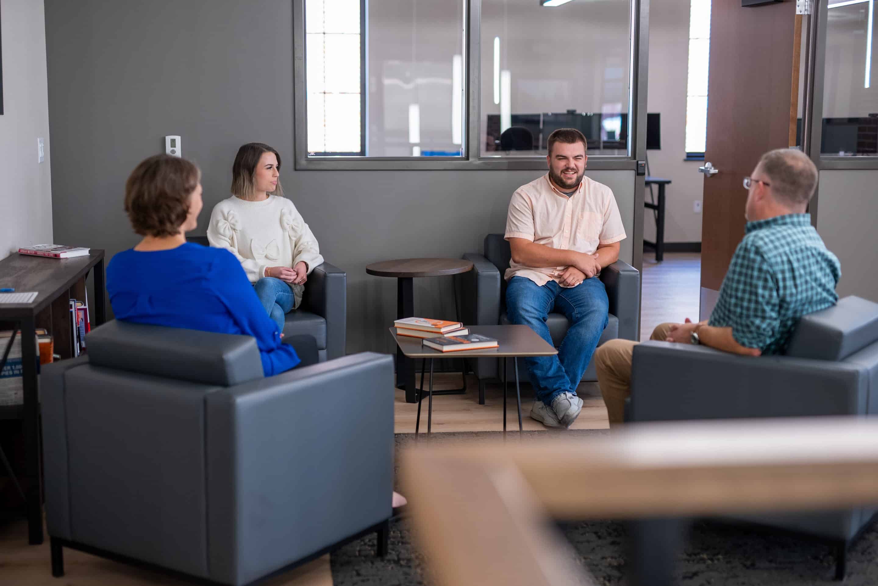 Employees Talking | Rea Advisory