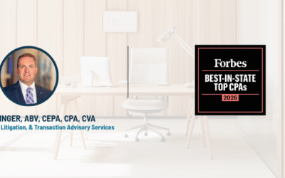 Paul Weisinger Recognized on Forbes’ Best‑in‑State CPAs List 