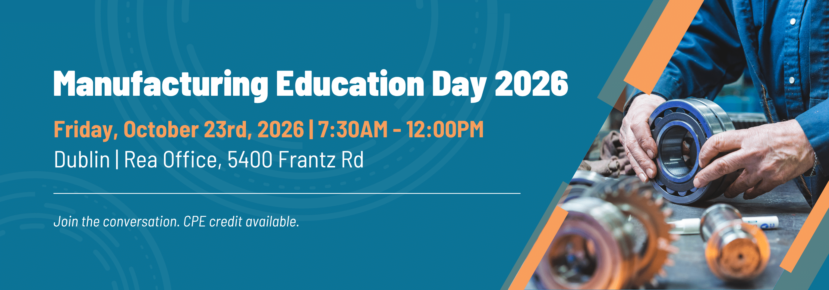 Rea Manufacturing Education Day — Dublin: Manufacturing in the Age of AI