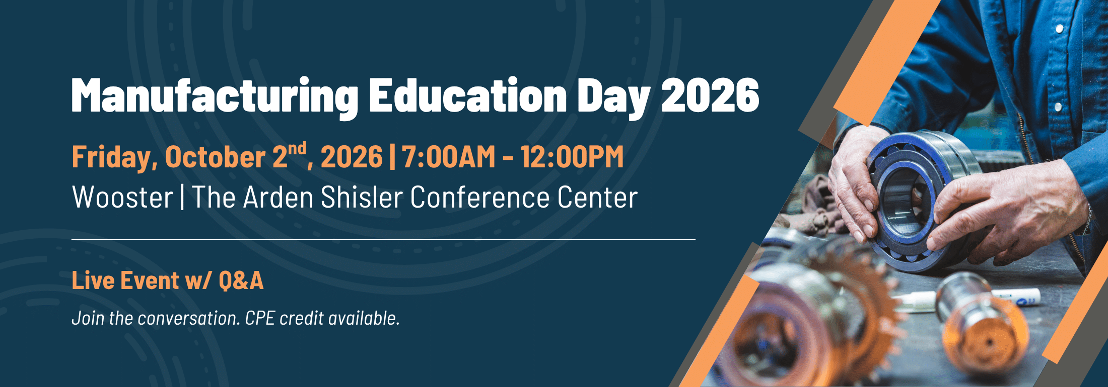 Rea Manufacturing Education Day 2026 — Wooster: Manufacturing in the Age of AI